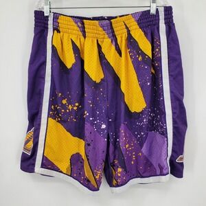 Mitchell & Ness Los Angeles Lakers Hardwood Classics 2009 Hyper Hoops Shorts 3XL